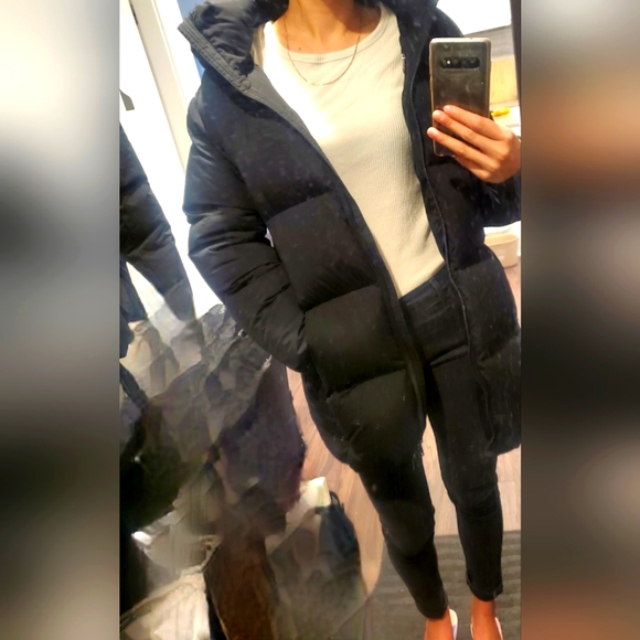 Black Babaton puffer jacket - Picture 1 of 6